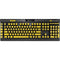 Sweden Soccer Flag K95 RGB PLATINUM Mechanical Gaming Keyboard Skin